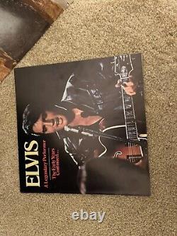 Elvis presley rare vinyl A Legendary Performer vol. 2 and 16 pg. Elvis Magazine