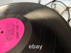 Elvis presley records the kings legacy radio show extremely rare 3 lps cue sheet
