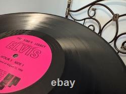 Elvis presley records the kings legacy radio show extremely rare 3 lps cue sheet