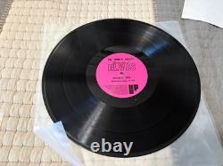 Elvis presley records the kings legacy radio show extremely rare 3 lps cue sheet
