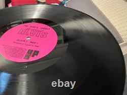 Elvis presley records the kings legacy radio show extremely rare 3 lps cue sheet