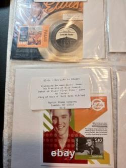 Elvis presley stamps rare. Vintage Lot Of 17 Graceland Becomes Elvis. MYSTIC STAMP