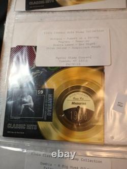 Elvis presley stamps rare. Vintage Lot Of 17 Graceland Becomes Elvis. MYSTIC STAMP