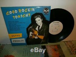 Elvis presleygood rockin'tonightlp10France 130.252. Promo édition very rare