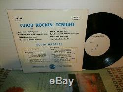 Elvis presleygood rockin'tonightlp10France 130.252. Promo édition very rare