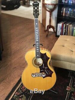 Epiphone EJ-200 Elvis Presley Acoustic Electric Guitar, Extremely Rare