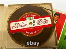 Extremely RARE Elvis Presley Christmas Radio Program from 1967 Reel to Reel LOOK