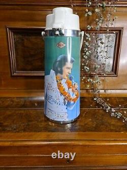 Extremely Rare Elvis Presley King Of Rock Airpot Vintage Never Used Perfect