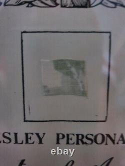 Extremely Rare! Elvis Presley Original Home Used Piece of Personal Sheet