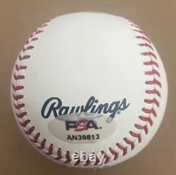 Extremely Rare Priscilla Presley Signed Omlb 1/1 Elvis Presley Psa/dna