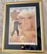 Framed Elvis Lithograph Signed By Nate Giorgio With Coa Rare