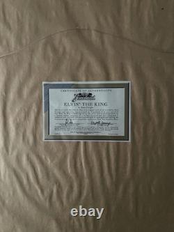 Framed Elvis Lithograph Signed by Nate Giorgio With COA Rare