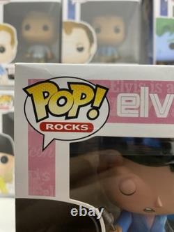 Funko POP! ROCKS Elvis Presley 1950's Elvis #02 RARE JJL 110104 2011 Funko Pop