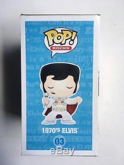 Funko POP Rocks 1970s Elvis Presley#03 Figure Retired Vaulted rare