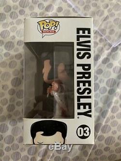 Funko Pop! Rocks 1970's Elvis Presley #03 Vinyl Figure Retired Rare