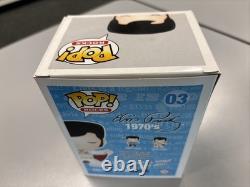 Funko Pop! Rocks Vinyl Elvis Presley RARE! 1970's Elvis Figure #03