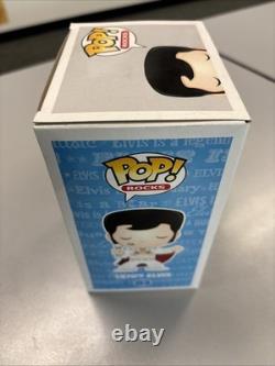 Funko Pop! Rocks Vinyl Elvis Presley RARE! 1970's Elvis Figure #03