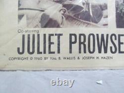 G. I. BLUES 1960 ELVIS PRESLEY Rare Movie Poster 27 x 41