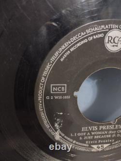 Germany EPA-747 Self-Titled Elvis Presley RCA Victor 1956 Rockabilly rare 45rpm