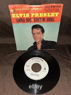 Grail X5! Super Rare! Elvis Presley 45 Gold Standard Promos