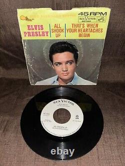 Grail X5! Super Rare! Elvis Presley 45 Gold Standard Promos