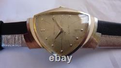 HAMILTON VENTURA 14K WHITE GOLD ELVIS PRESLEY MODEL cal. 500A museums ULTRA RARE