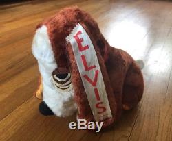 HOUND DOG Plush with Ribbon from ELVIS PRESLEY Summer Festival Concert RARE