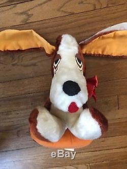 HOUND DOG Plush with Ribbon from ELVIS PRESLEY Summer Festival Concert RARE