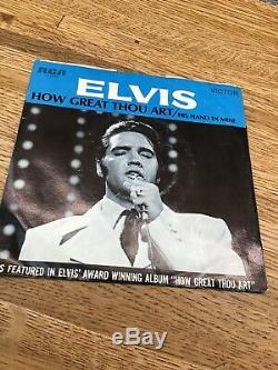 HOW GREAT THOU ART Elvis Presley 45 Vinyl MINT RARE E19