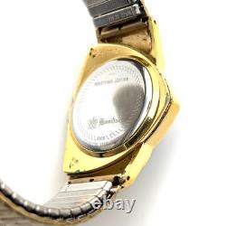 Hamilton Ventura 6108 Watch Elvis Presley Vintage Quartz Gold Rare Edition