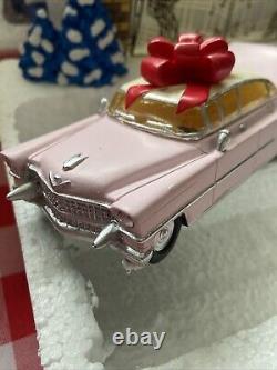 Hawthorne Village Elvis Presley Rare Happy Holidays from Graceland Gate Cadilac