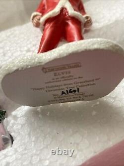 Hawthorne Village Elvis Presley Rare Happy Holidays from Graceland Gate Cadilac