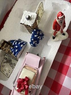 Hawthorne Village Elvis Presley Rare Happy Holidays from Graceland Gate Cadilac