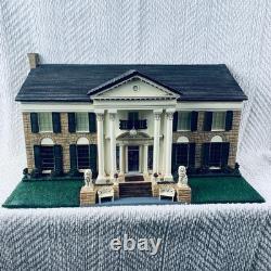 Hawthorne Village Graceland Elvis Presley Home Miniature 2002 Mansion Model Rare