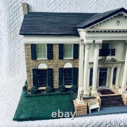 Hawthorne Village Graceland Elvis Presley Home Miniature 2002 Mansion Model Rare