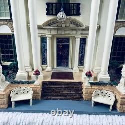 Hawthorne Village Graceland Elvis Presley Home Miniature 2002 Mansion Model Rare