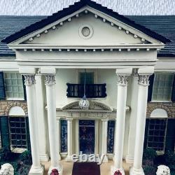 Hawthorne Village Graceland Elvis Presley Home Miniature 2002 Mansion Model Rare