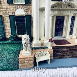 Hawthorne Village Graceland Elvis Presley Home Miniature 2002 Mansion Model Rare