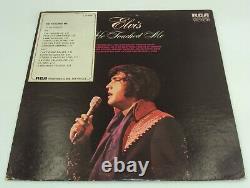 He Touched Me Elvis Presley Rare Promo Album/lp -lsp 4690 Flex Vg/ex