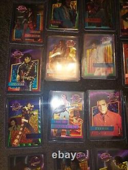 Holographic Elvis Presley Collectors Cards COMPLETE SET EXTREMELY RARE