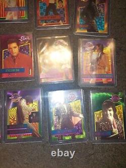 Holographic Elvis Presley Collectors Cards COMPLETE SET EXTREMELY RARE