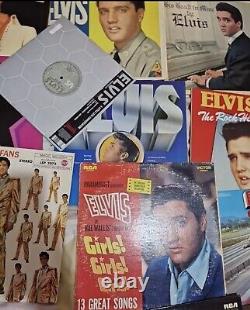 Huge LOT Of 30 Elvis Presley Vinyl Record Albums 30 Total Vintage Music RARE