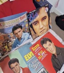 Huge LOT Of 30 Elvis Presley Vinyl Record Albums 30 Total Vintage Music RARE