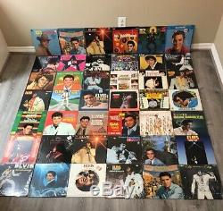Huge Lot Of 42 Rare Elvis Presley Vinyl Albums Records 3 Are Sealed