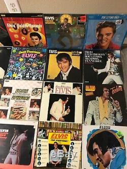 Huge Lot Of 42 Rare Elvis Presley Vinyl Albums Records 3 Are Sealed