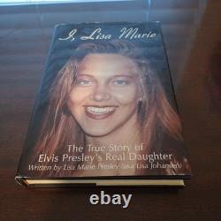 I, Lisa Marie The True Story of Elvis Presley's Real Daughter 1998 Hardback RARE