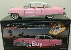 Icons Motor Classics Elvis Presley 1955 Pink Cadillac Fleetwood 124 RARE
