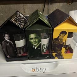 JUMBO ELVIS PRESLEY THE KING Mug Plate & Ornament Collection Set of 3 RARE