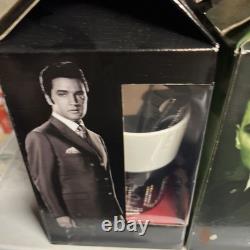 JUMBO ELVIS PRESLEY THE KING Mug Plate & Ornament Collection Set of 3 RARE