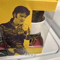 JUMBO ELVIS PRESLEY THE KING Mug Plate & Ornament Collection Set of 3 RARE